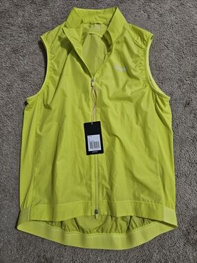 Rapha Neon Yellow Core Gilet Sleeveless Cycling Vest